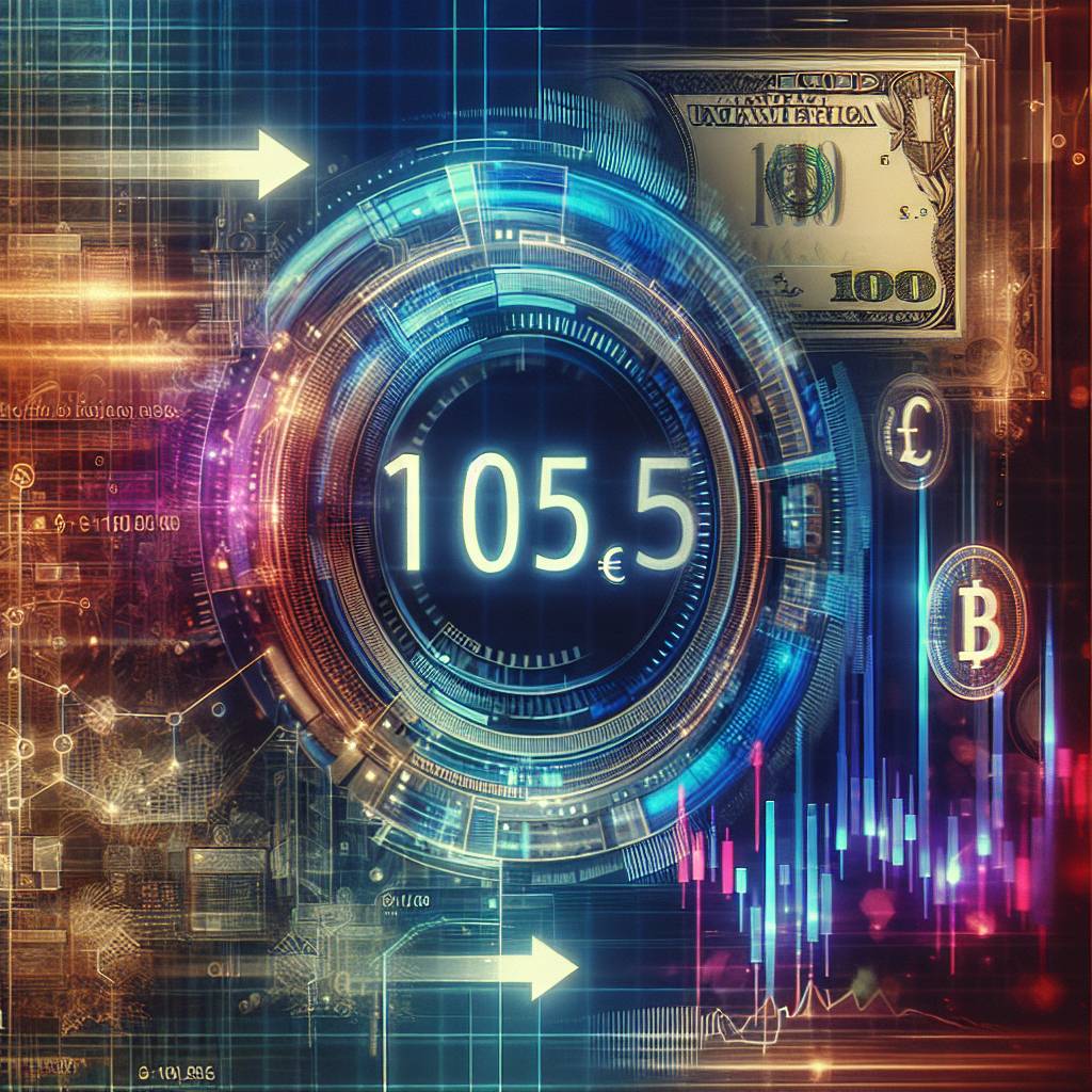 What is the current exchange rate for 105 euro to USD in the cryptocurrency market?