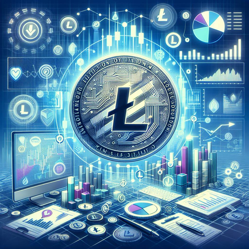 What factors determine the unit price of Litecoin?