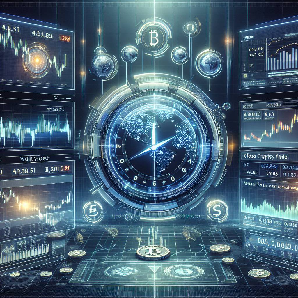 What is the best time to close a trade in the Dow Jones index for cryptocurrency investors?