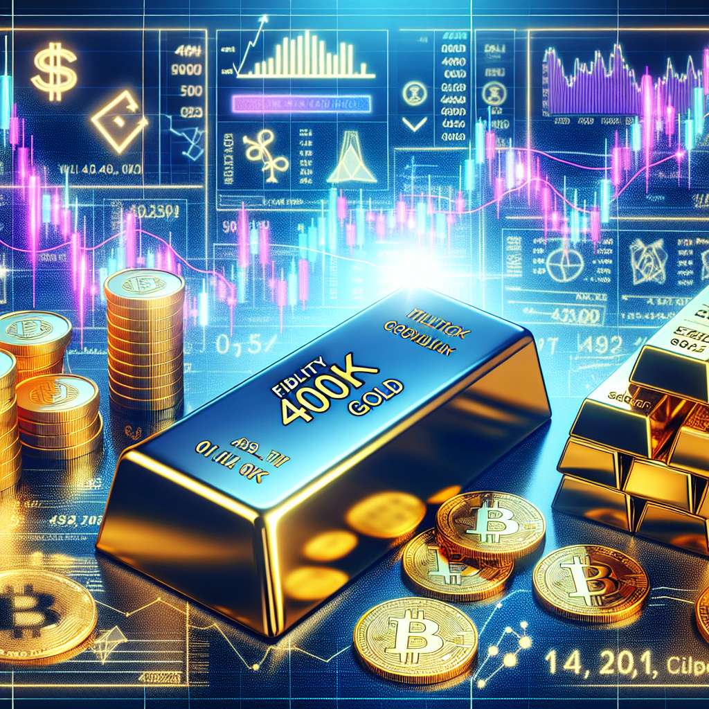 How can fidelity 401k gold be used as a hedge against cryptocurrency market volatility?