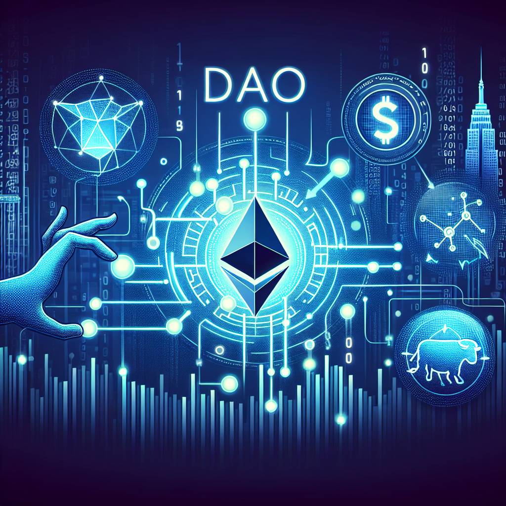How does the concept of DAO (Decentralized Autonomous Organization) work in the context of digital currencies?