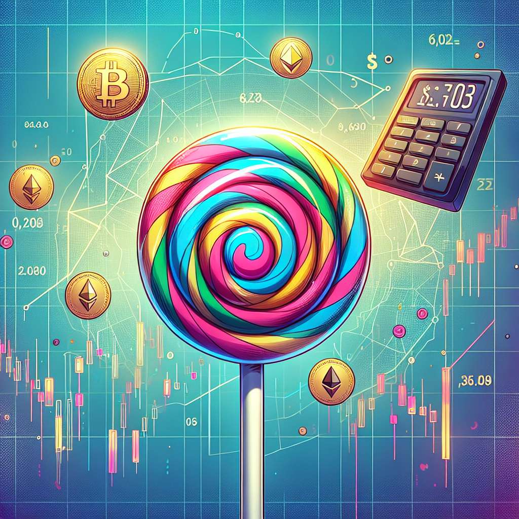 What is the best lollipop calculator for tracking cryptocurrency prices?