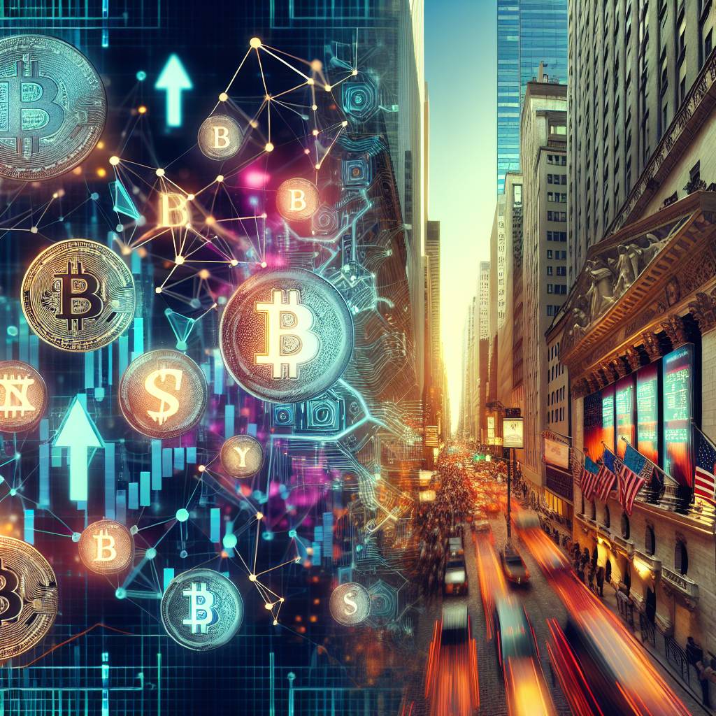 Can changes in individual stock prices indicate potential shifts in the cryptocurrency market?