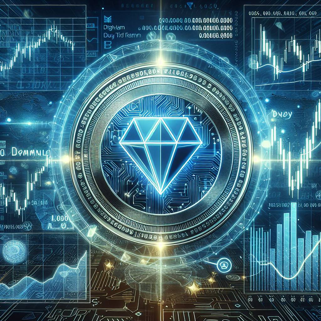 What is the current price of diamond coin and how is it performing in the market?