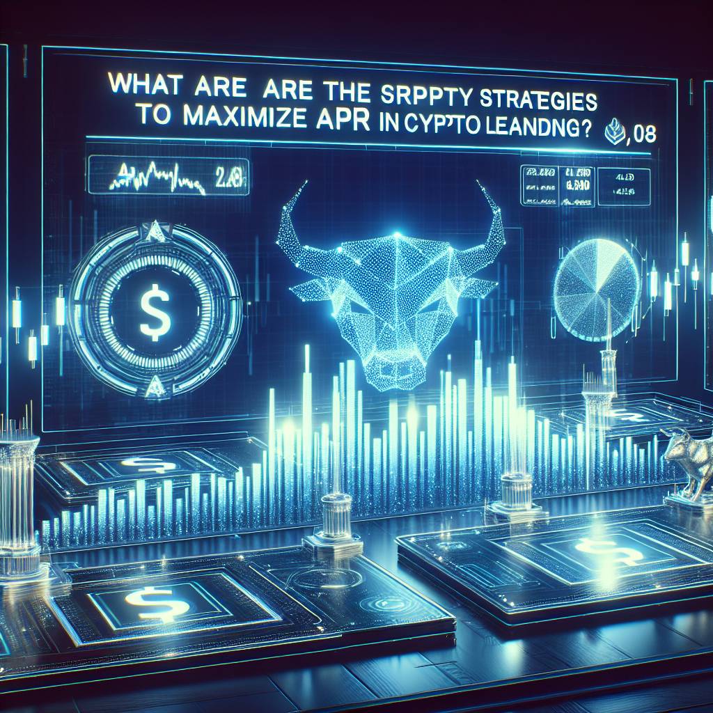 What are the best strategies to maximize APR in crypto lending?