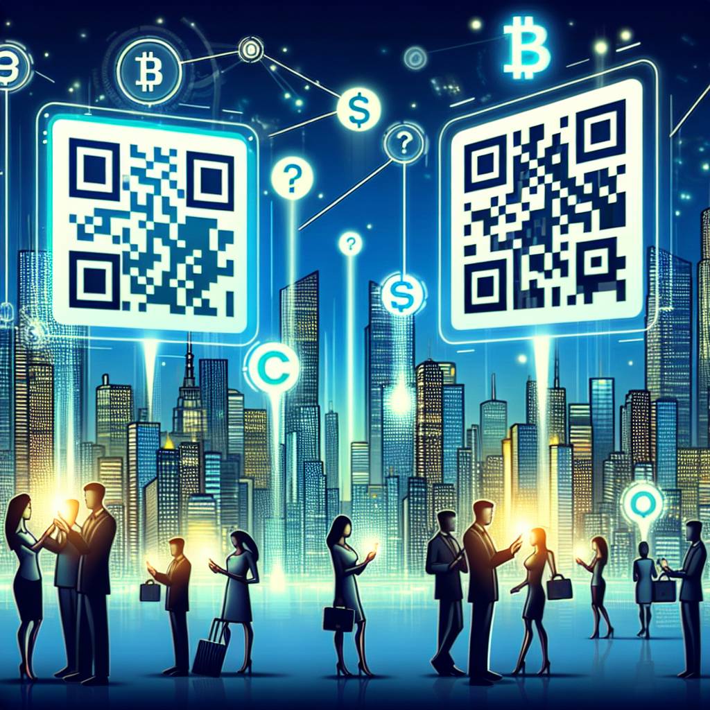 What are the steps to obtain a QR code for a Bitcoin address in Outlook?
