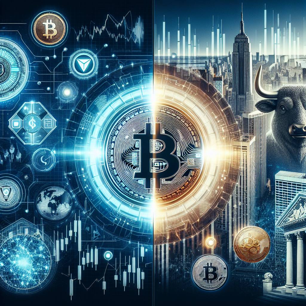 Which rising cryptocurrencies have the potential to disrupt traditional financial systems?