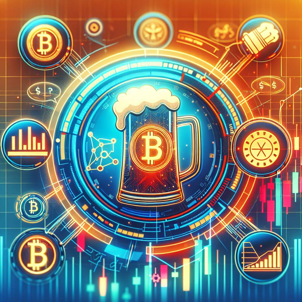 What are the best virtual beer tokens in the cryptocurrency market?