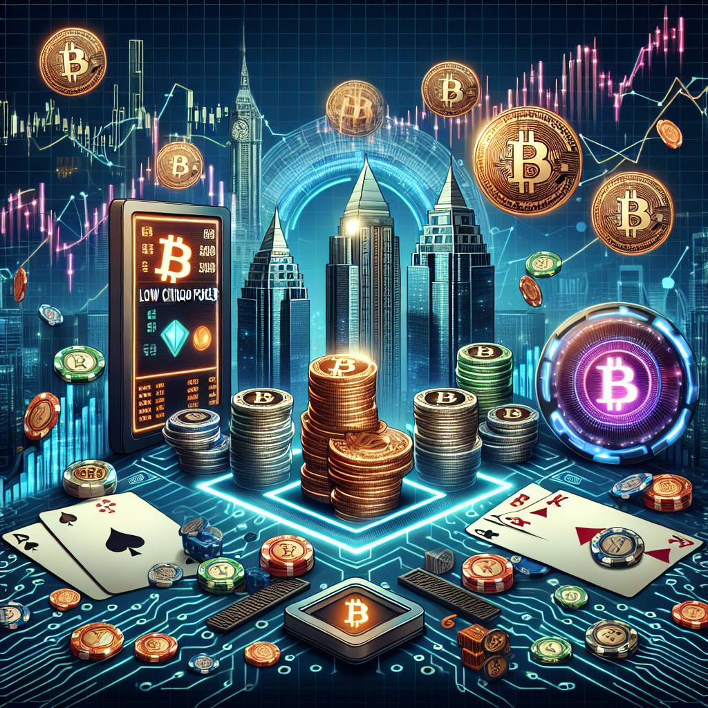 What are the advantages of playing low Chicago poker with Bitcoin?