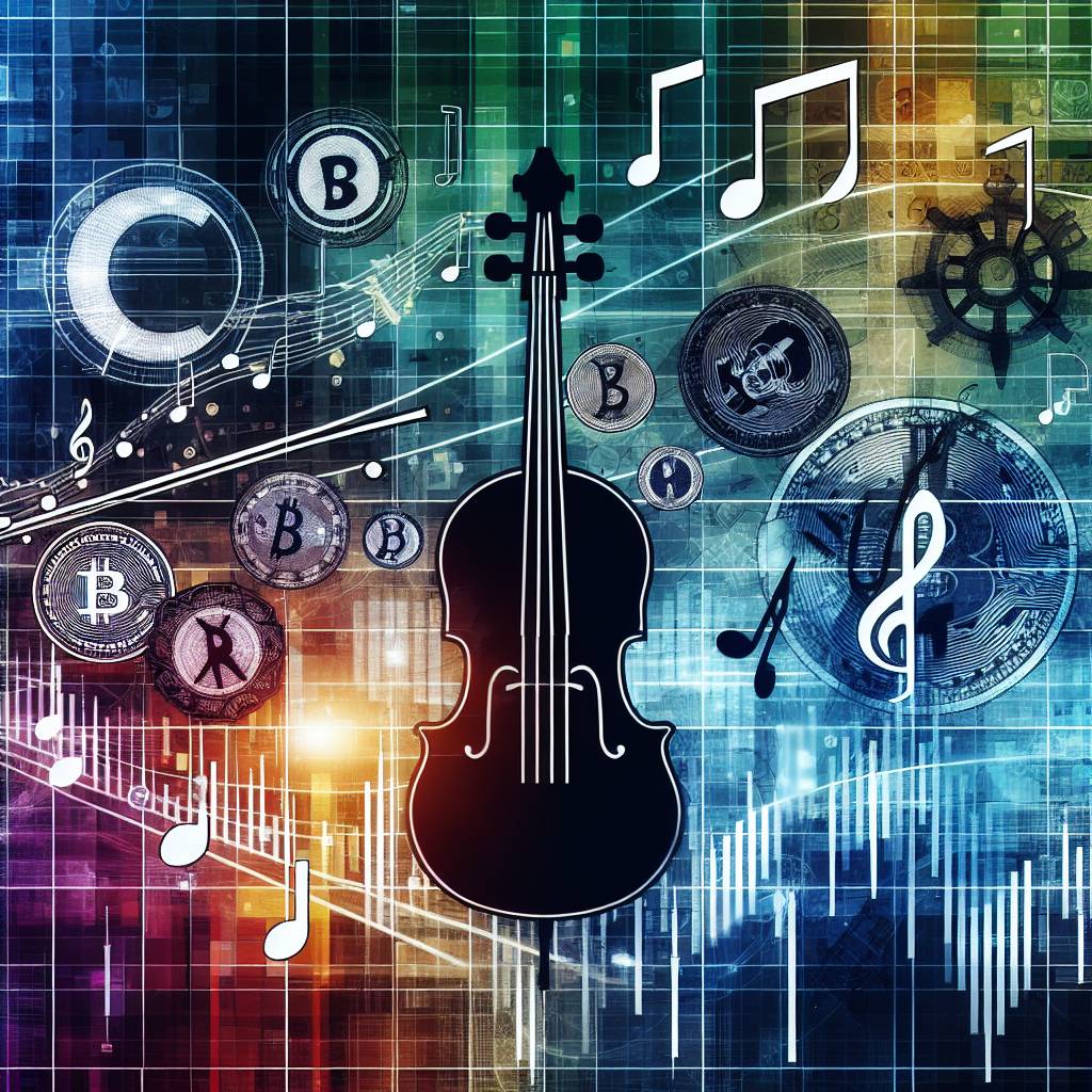 What types of music are most popular among cryptocurrency investors and why?