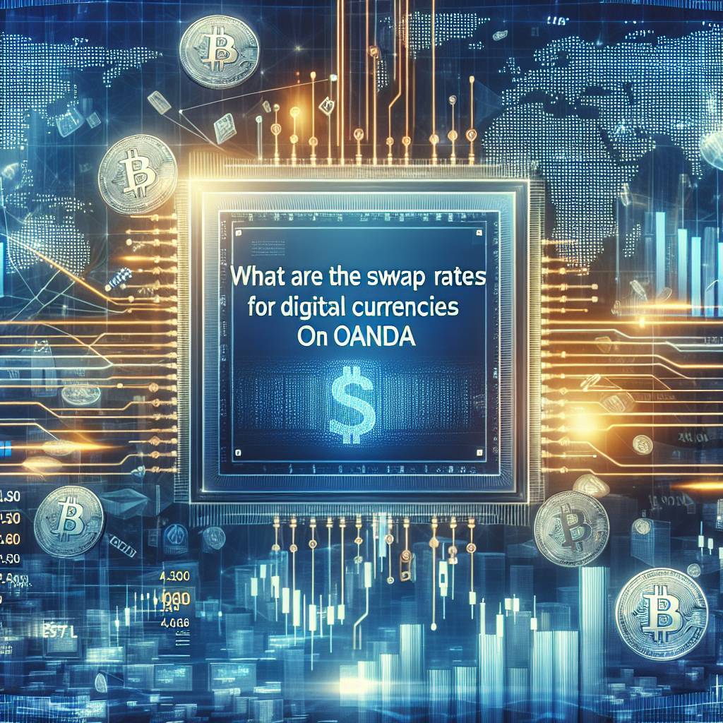 What are the current USD swap rates for popular cryptocurrencies?