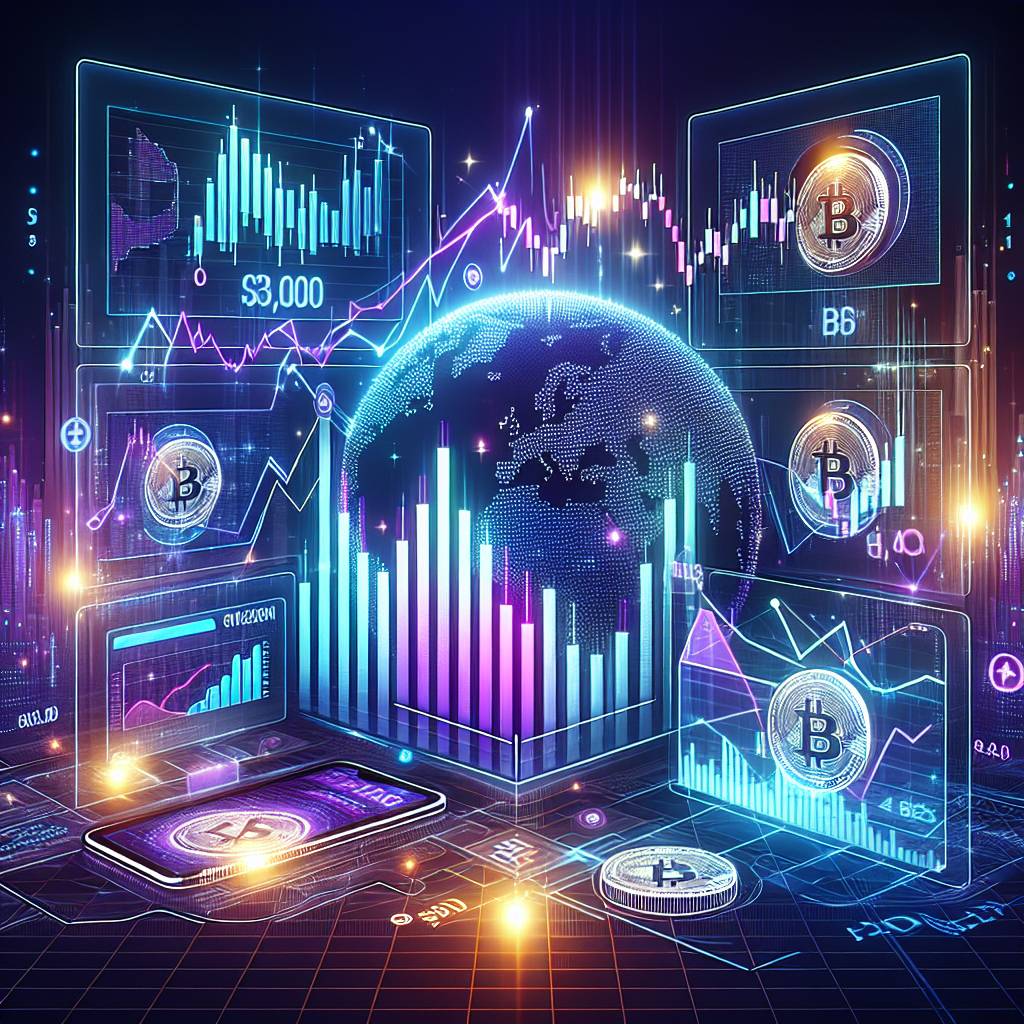 How can candle diagrams be used to analyze cryptocurrency price movements?