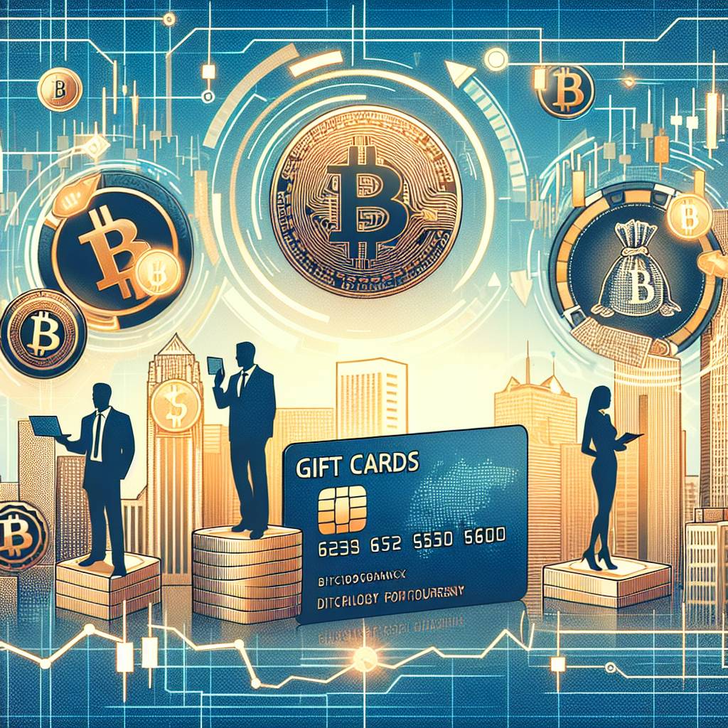 How can I use gift cards to purchase cryptocurrencies?