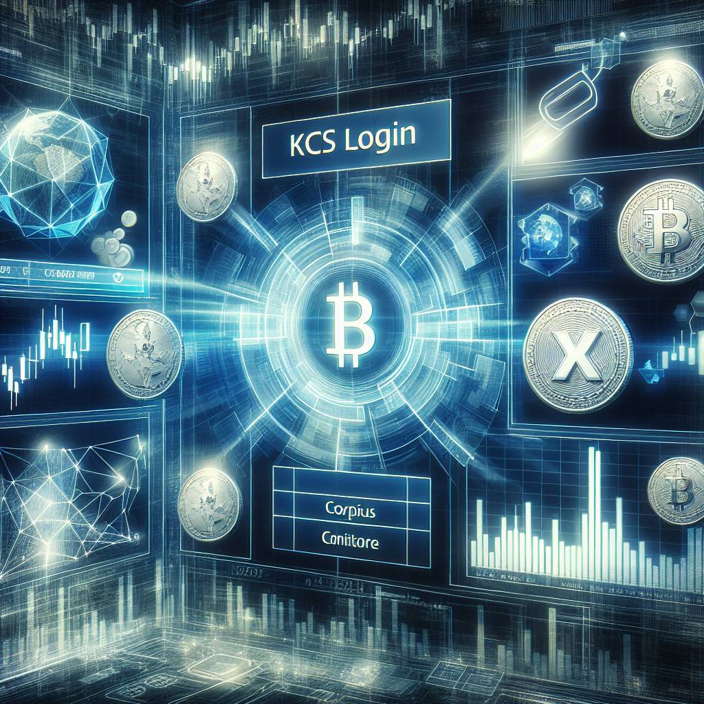 What is the process for KCS login on a cryptocurrency exchange?