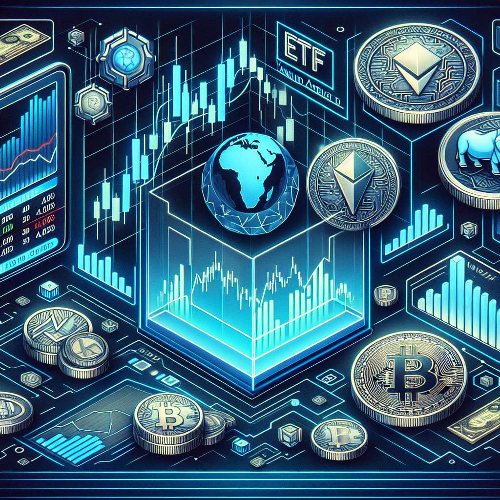 Which cryptocurrencies are commonly included in Vanguard's inverse ETFs?