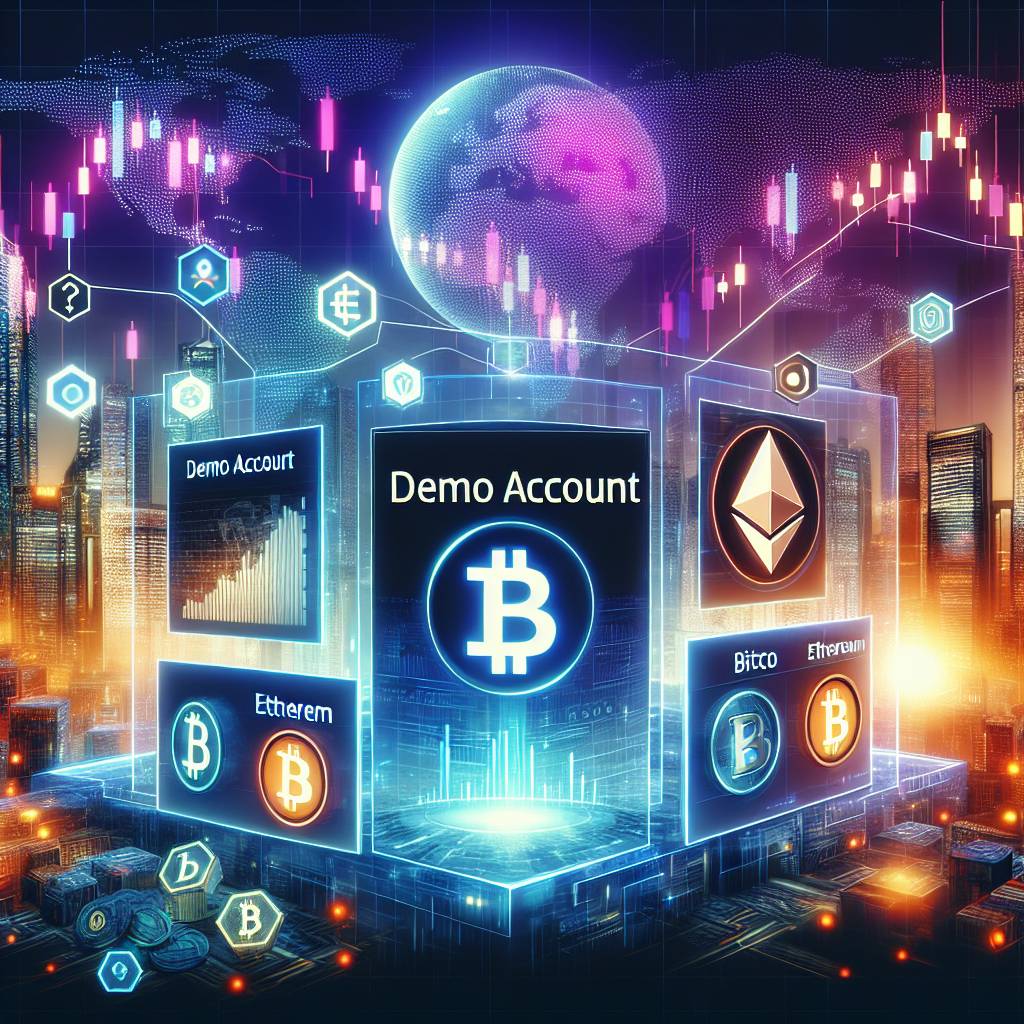 What are the best strategies for trading cryptocurrencies using a demo account?