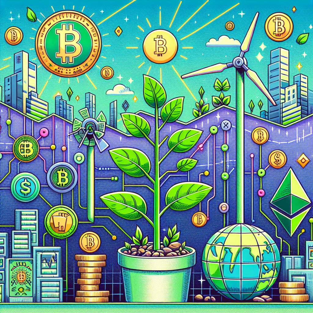 What are the eco-friendly options for cryptocurrencies?