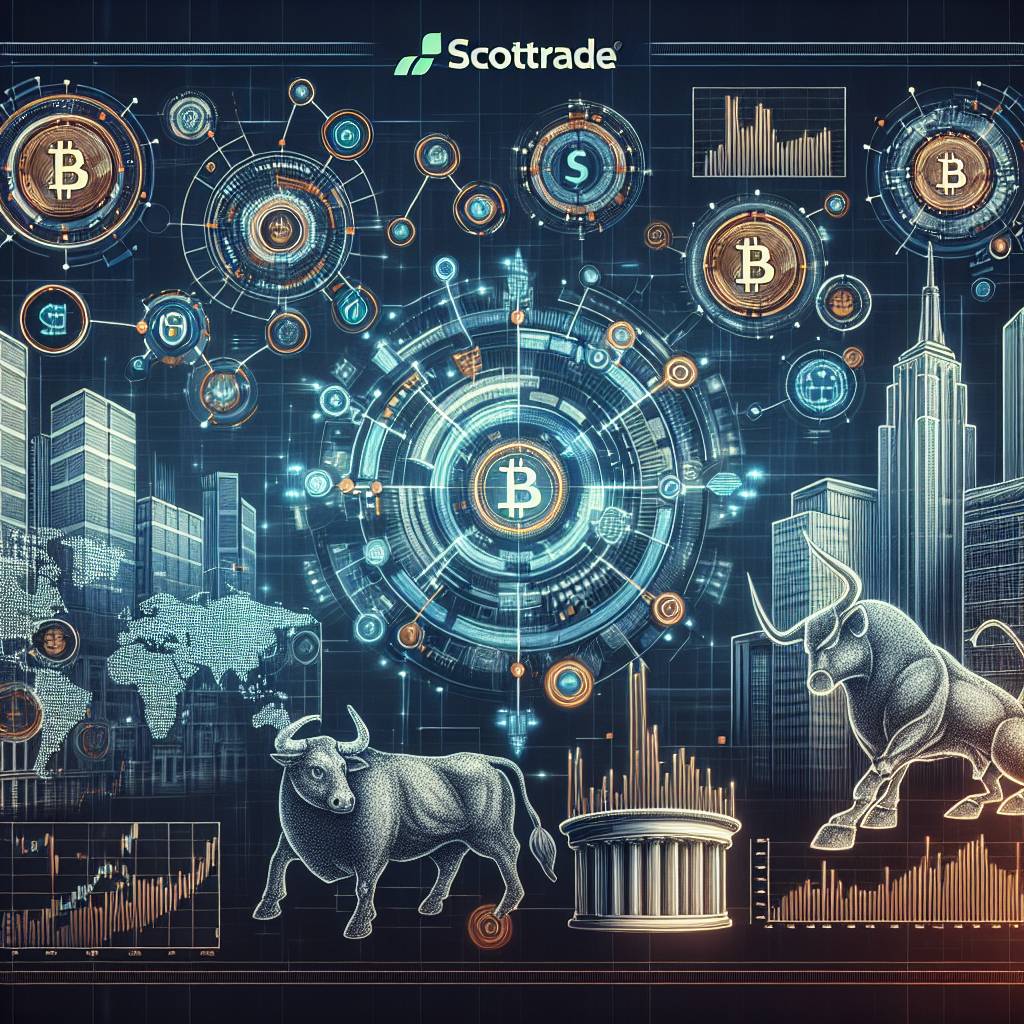 What is the impact of Scottrade stocks on the cryptocurrency market?