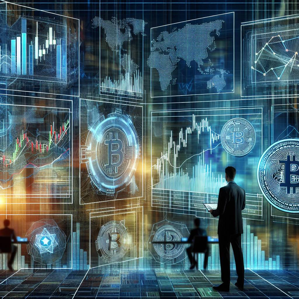 How can I use visualization charts to track the performance of different cryptocurrencies?