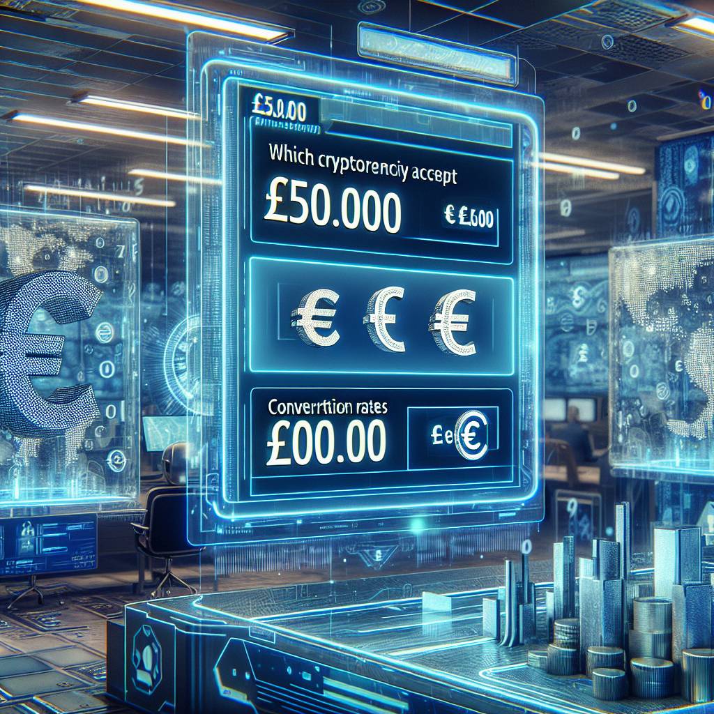 ¿Qué criptomonedas aceptan cambio directo de libras esterlinas a euros?