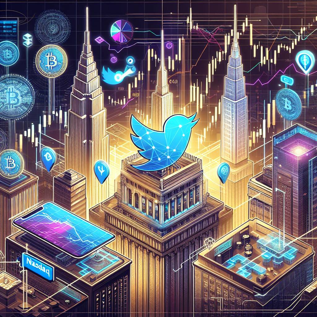 ¿Qué oportunidades o desafíos presenta el anuncio de Twitter Nasdaq para los inversores en criptomonedas?