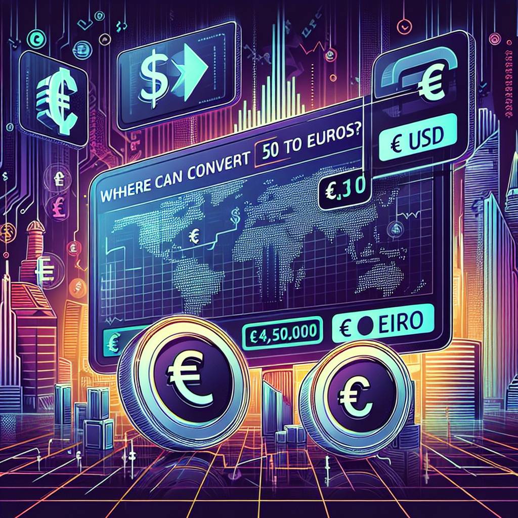 ¿Dónde puedo convertir 50 USD a euros en el ámbito de las criptomonedas?