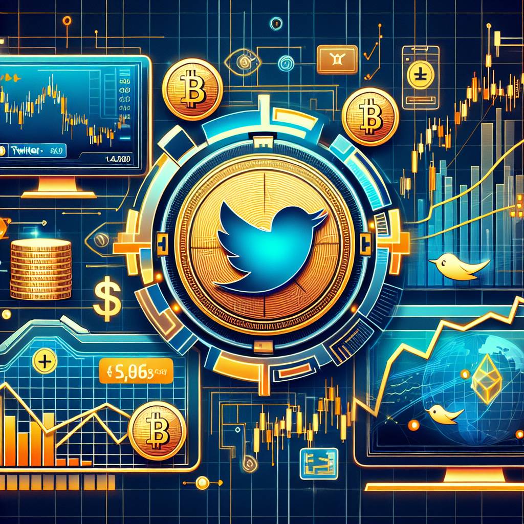 ¿Cuál es la relación entre el gráfico de acciones de Twitter y las fluctuaciones de los precios de las criptomonedas?