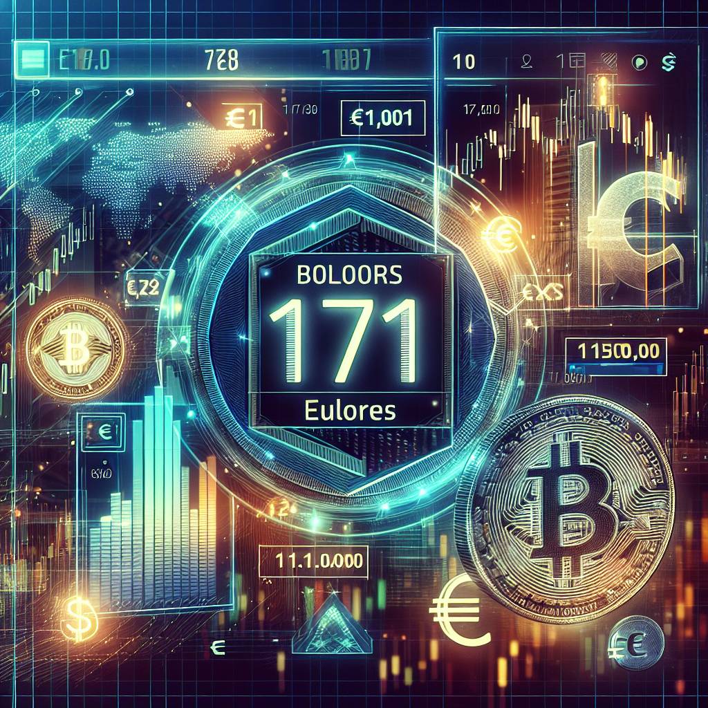 ¿Cuál es el valor actual de 379 dólares en euros en el mercado de criptomonedas?