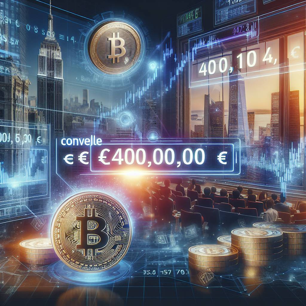 ¿Cómo puedo convertir 40.000 libras a euros en el mercado de criptomonedas?