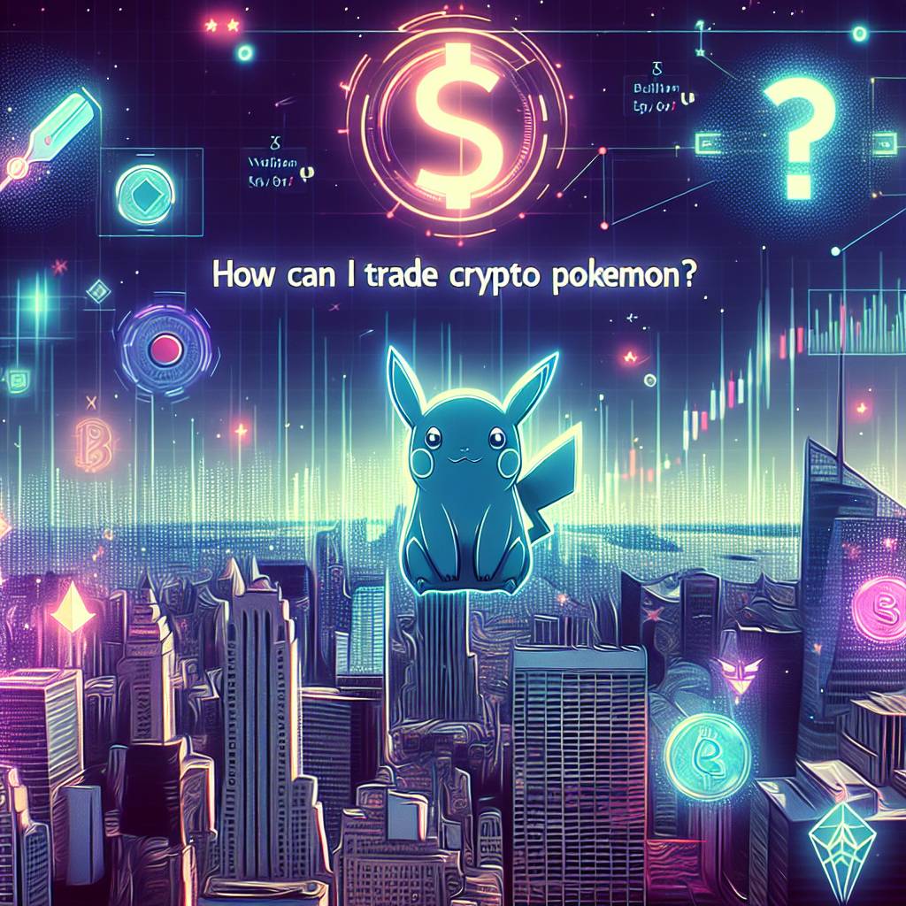 ¿Cómo puedo intercambiar Pokémon Crypto?