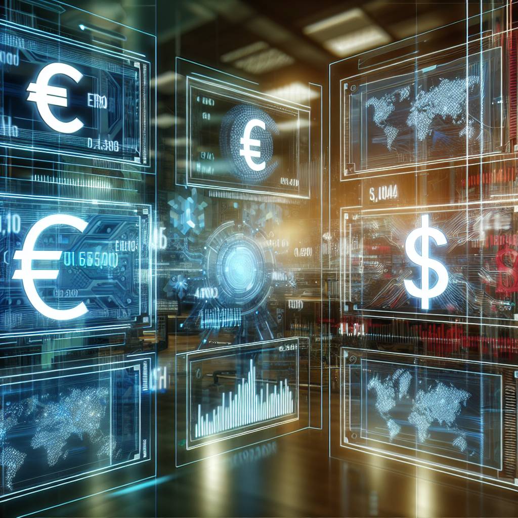 ¿Cuál es la tasa de cambio actual del dólar a euro en el mercado de criptomonedas?