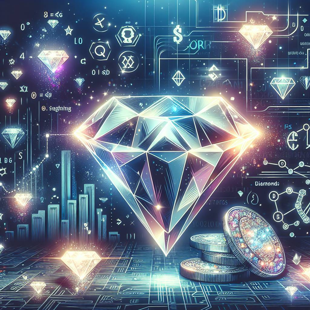 ¿Cómo puedo invertir en criptomonedas utilizando foto de diamantes?