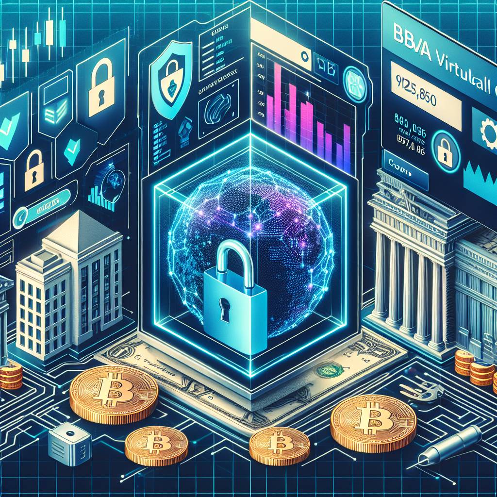 ¿Cuáles son las opciones de seguridad disponibles en la oficina virtual de BBVA para proteger mis inversiones en criptomonedas?