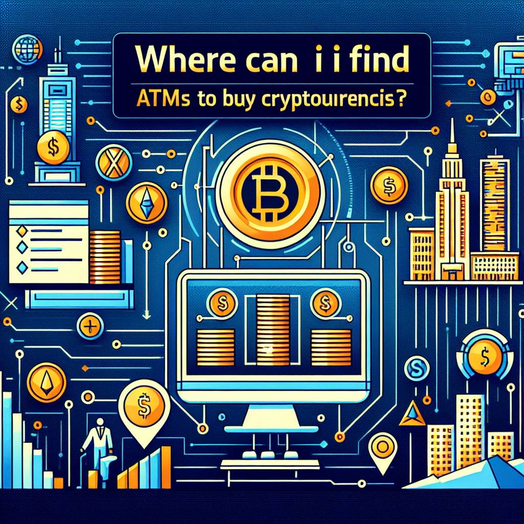¿Dónde puedo encontrar un cajero ATM cerca para comprar criptomonedas?