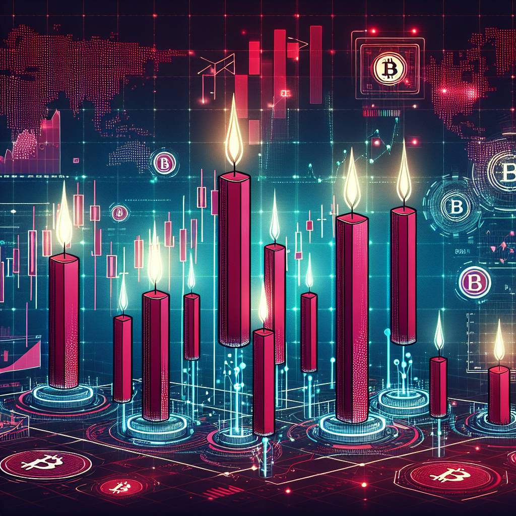 ¿Cómo interpretar las velas rojas en el mercado de criptomonedas?