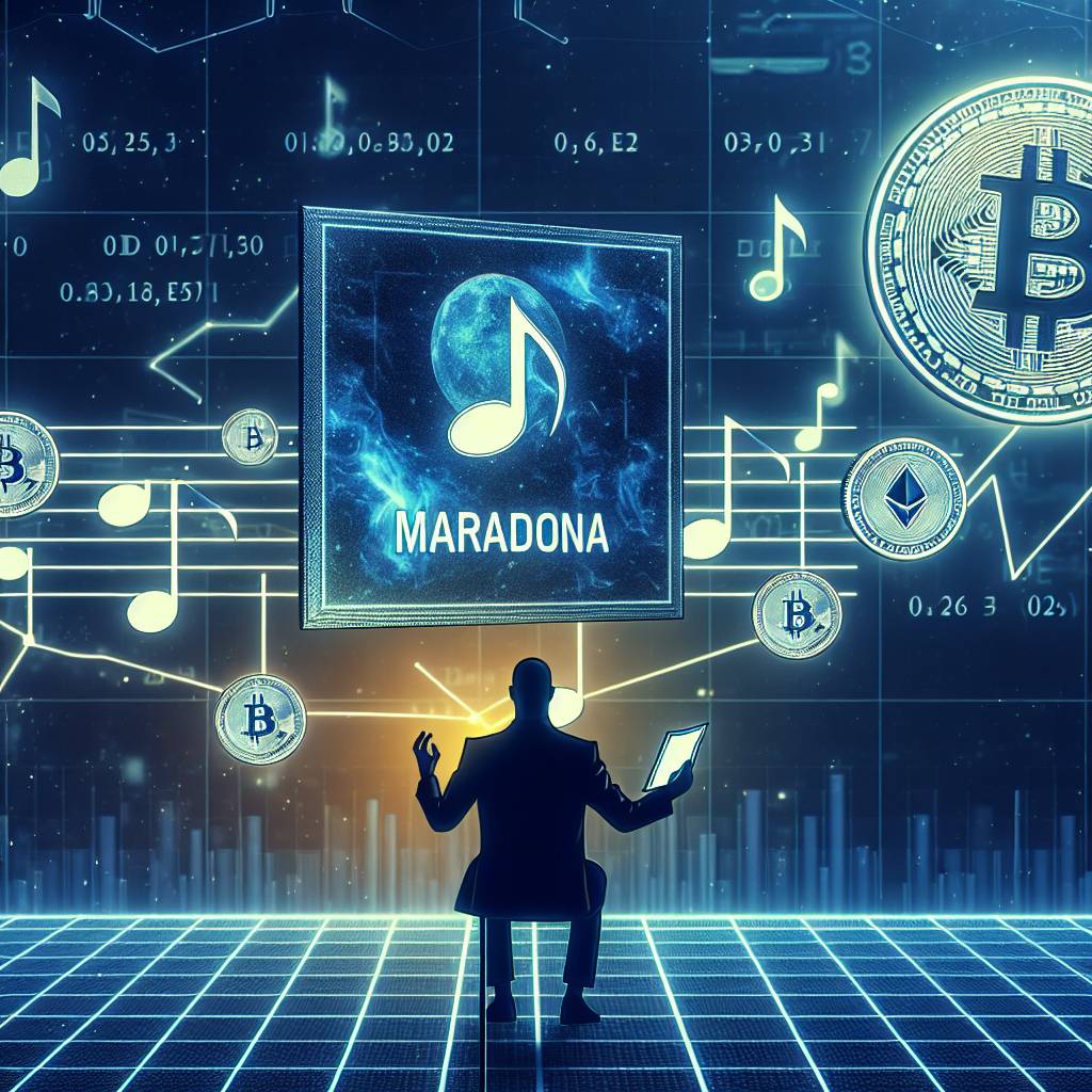 ¿Cuál es la relación entre la canción maradona y las criptomonedas?