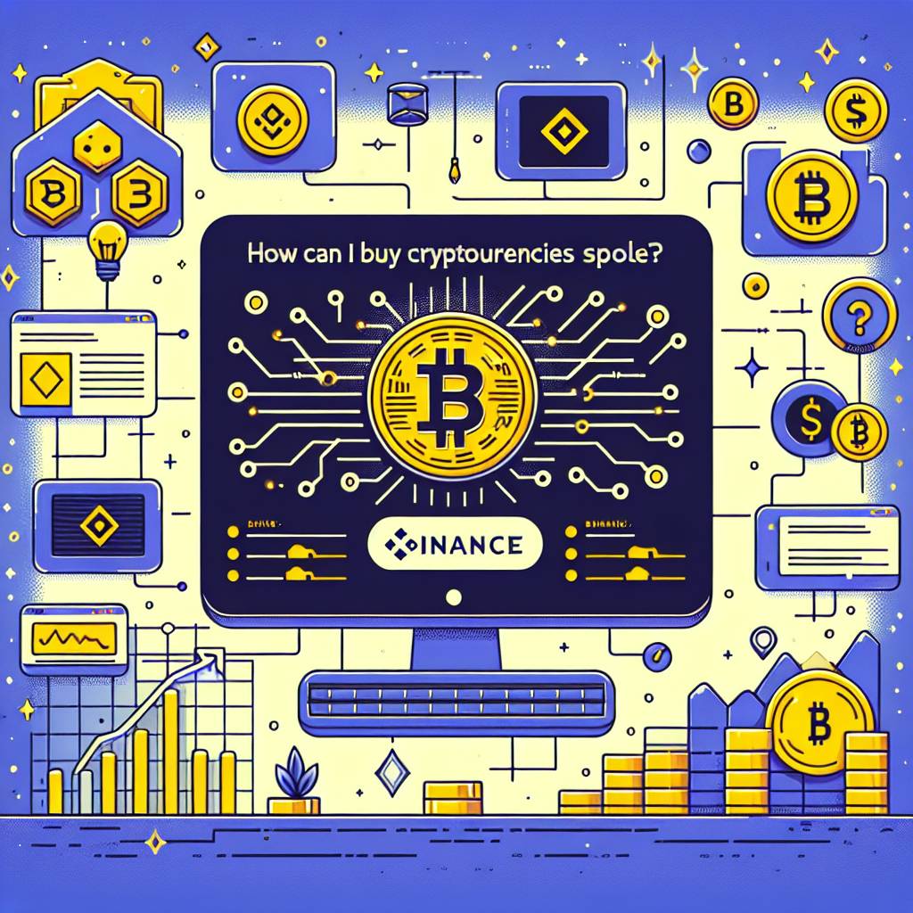 ¿Cómo puedo comprar criptomonedas en el mercado spot de Binance?