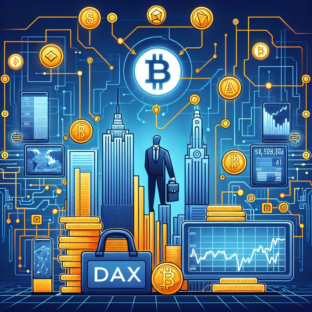 ¿Cuál es la relación entre el índice DAX 40 y las criptomonedas?