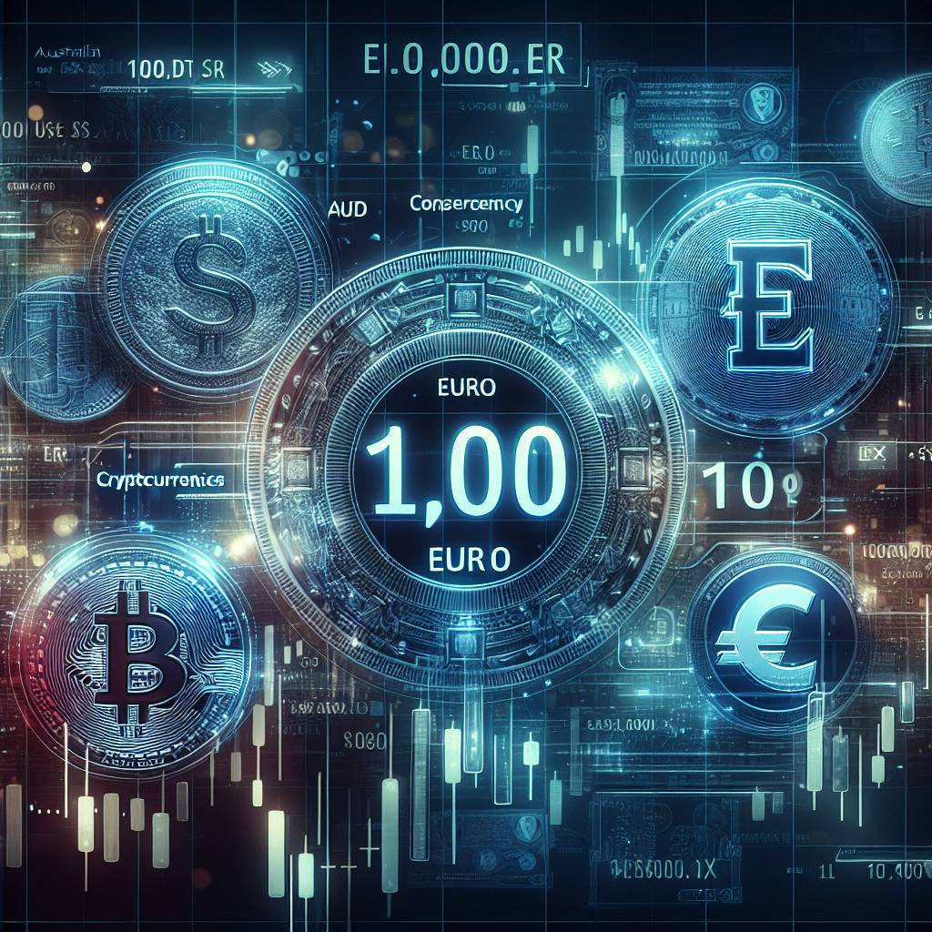 ¿Cómo puedo convertir 1000 AUD a EUR utilizando criptomonedas?