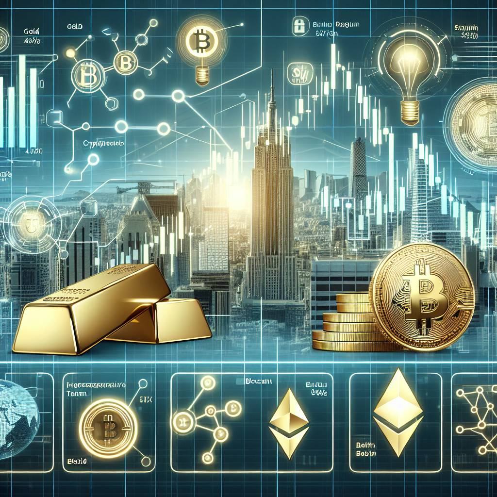¿Cuáles son las proyecciones futuras para el gráfico de precio del oro en el contexto de las criptomonedas?