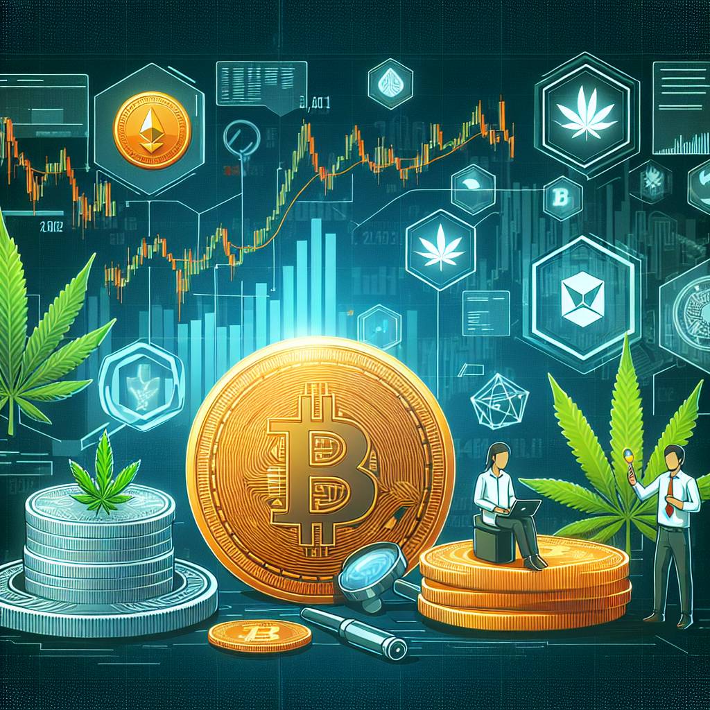 ¿Qué criptomonedas están relacionadas con la industria del cannabis?