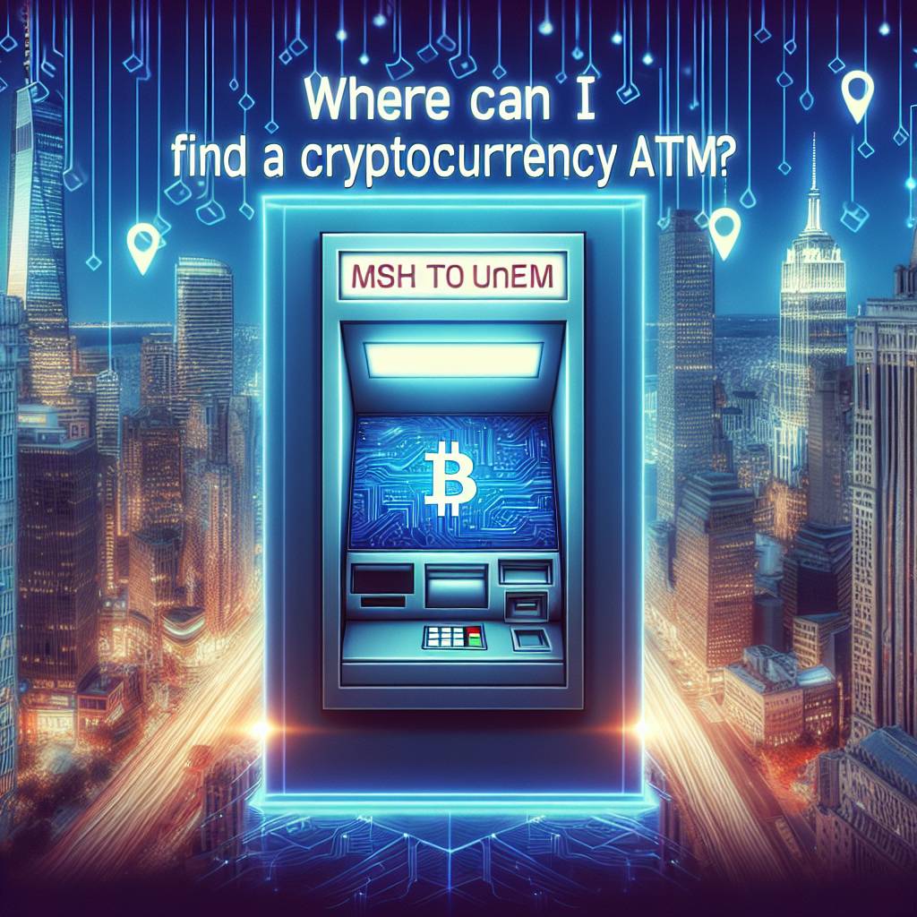 ¿Dónde puedo encontrar un cajero de criptomonedas con la sigla ATM?