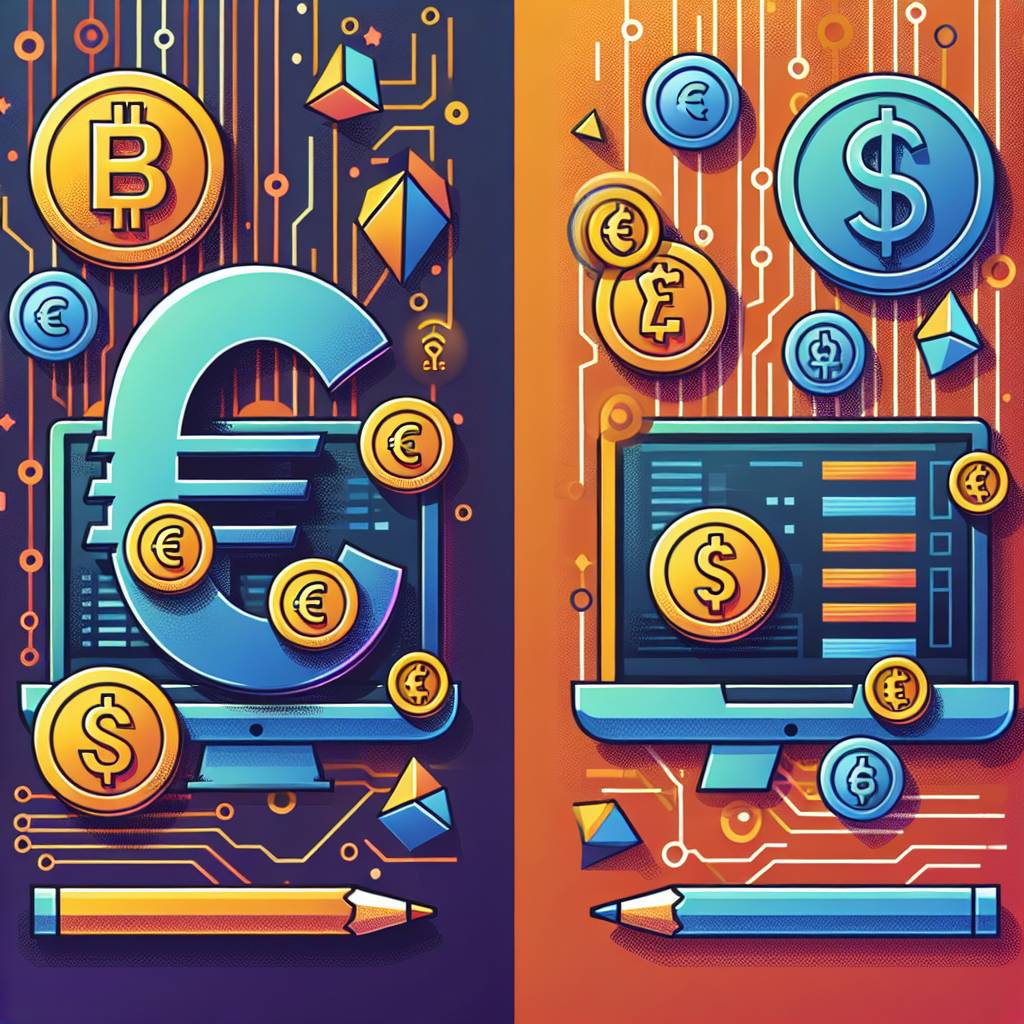 ¿Cuál de las dos monedas, euro o dólar, es más utilizada en el comercio de criptomonedas?