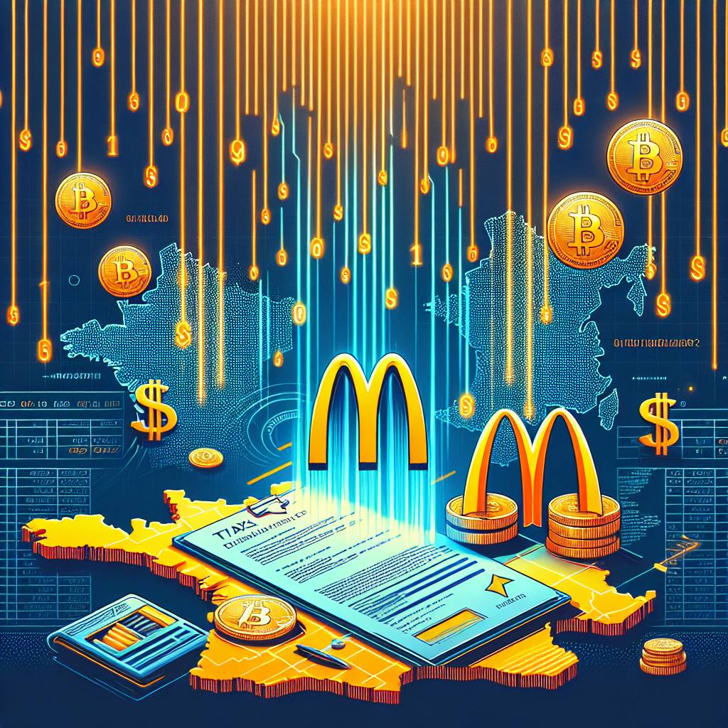 Quelle est la réglementation fiscale en France concernant les dividendes provenant de McDonald's dans le contexte des cryptomonnaies ?