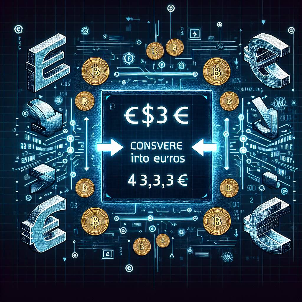 Comment convertir 1 pesetas en euros avec des cryptomonnaies ?