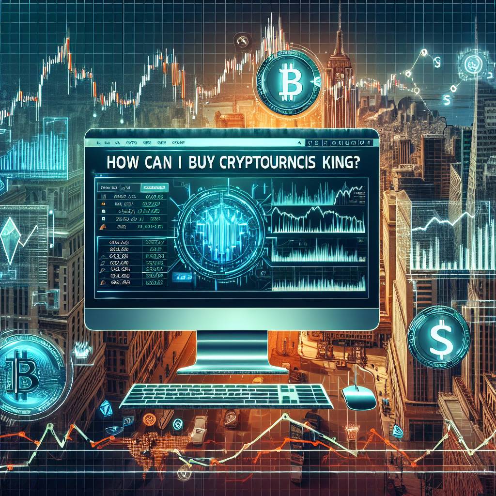 Comment puis-je acheter des cryptomonnaies via nyse:king ?