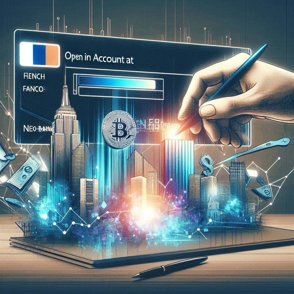 Comment ouvrir un compte dans une crypto banque en France ?