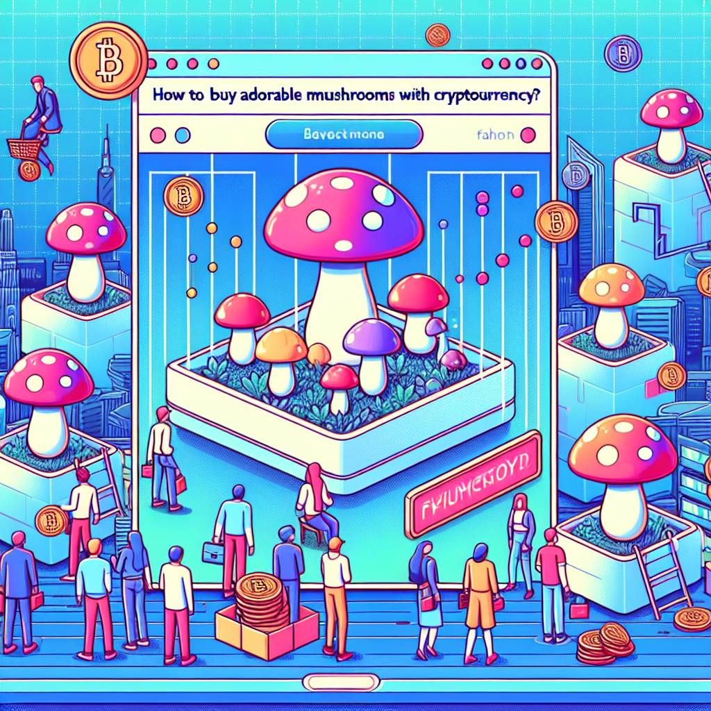 Comment acheter des champignons kawaii avec de la cryptomonnaie?