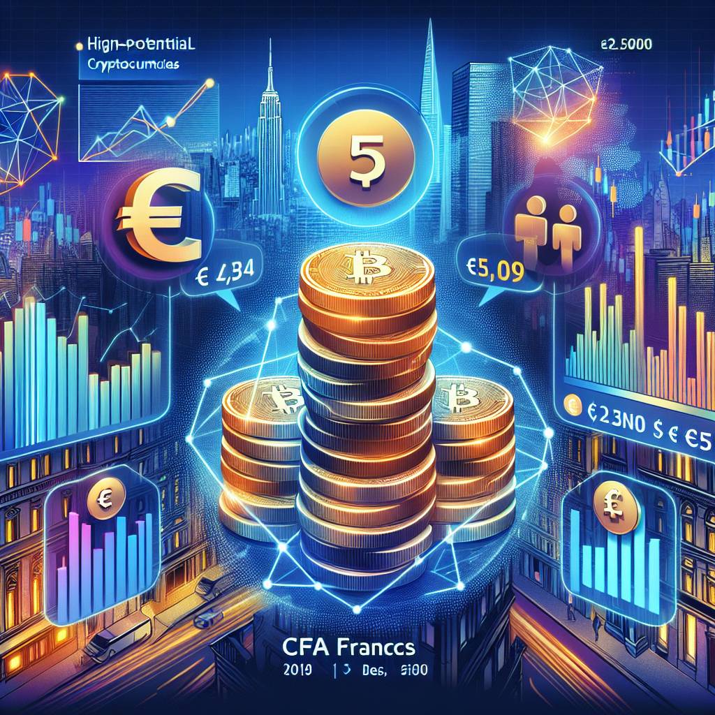 Quelles sont les meilleures cryptomonnaies pour investir mes 10000 FCFA et obtenir des euros en retour ?