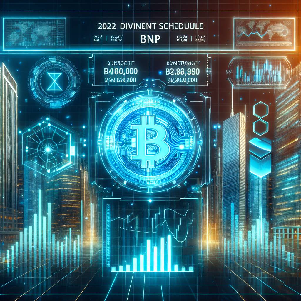 Quel est le calendrier de versement des dividendes pour les cryptomonnaies en 2021 ?